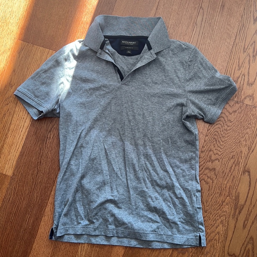 BANANA REPUBLIC STANDARD FIT MENS POLO